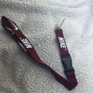 ❌Brand New Maroon Nike Lanyard❌